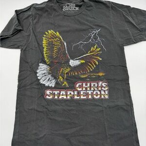 Chris Stapleton Eagle Graphic T-Shirt - Charcoal, Small